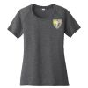 Ladies PosiCharge ® Tri Blend Wicking Scoop Neck Raglan Tee Thumbnail